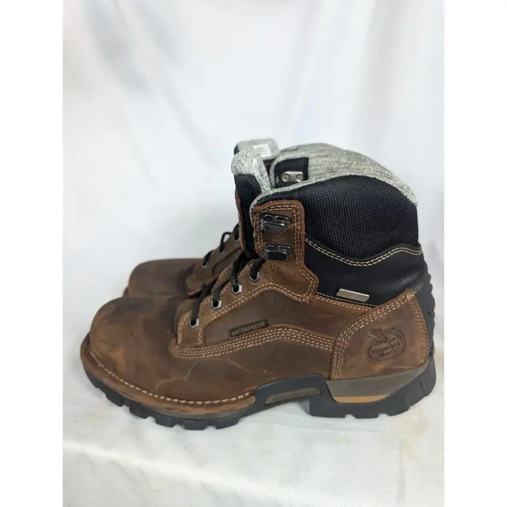 Georgia Boot Mens 9.5M Eagle One Waterproof Work Boots GB00312